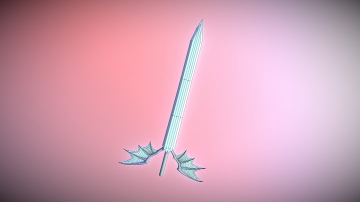 Bat Sword 3D Model