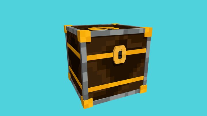 Box Légendaire 3D Model