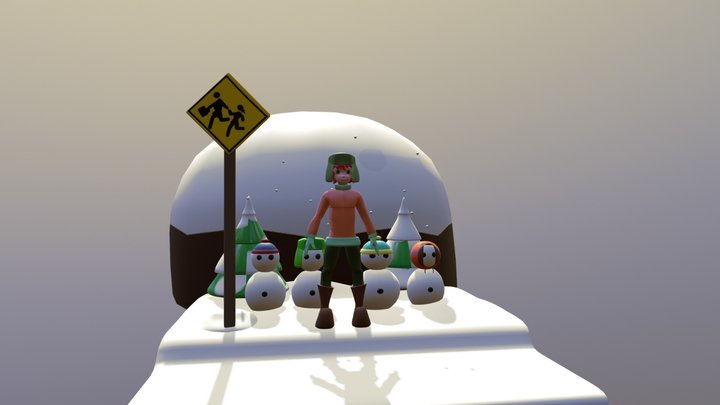Kyle_3DModel_SouthPark 3D Model