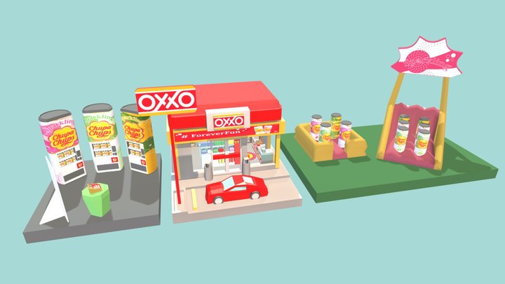 Oxxo CCS 3D Model