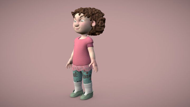 Annie 3D Model