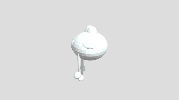 Teca Untextured 3D Model