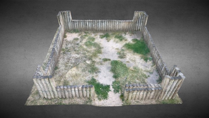 Lichfield Beacon Park Playground 3D Model