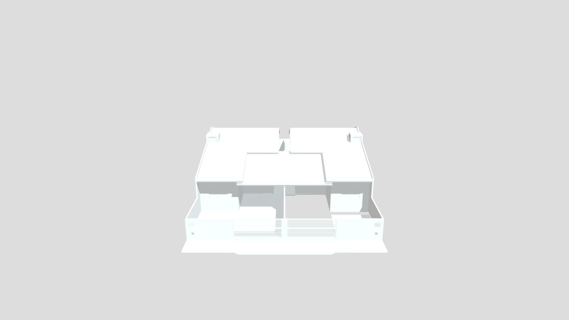 duas casas alx 2 - 3D model by cgs.engenhariaearquitetura [557c5df ...