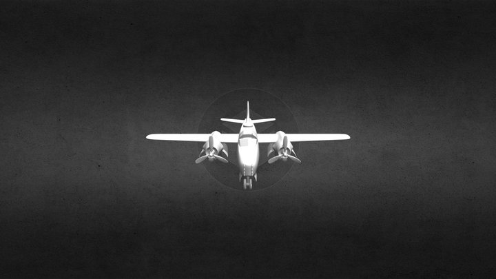 Fighterjet plane 3D Model