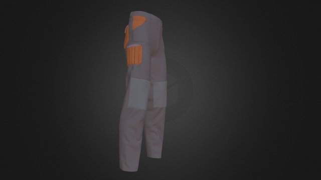 18 MILITARY PANTS 3D Model