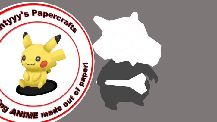 Cubone 3D models - Sketchfab