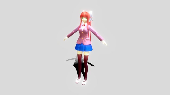 Monika 3D Model