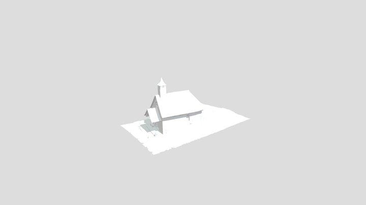 Chapelle du Vègre 3D Model