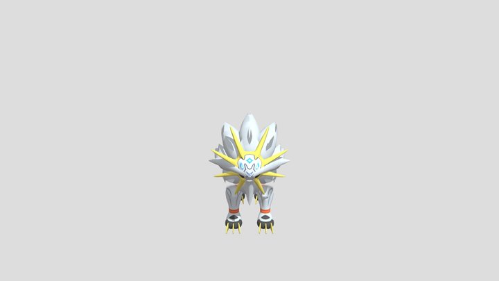 #791 Solgaleo – Modello 3D gratuito STL