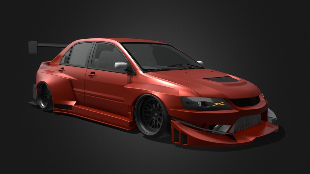 Mitsubushi Lancer EVO IX Widebody