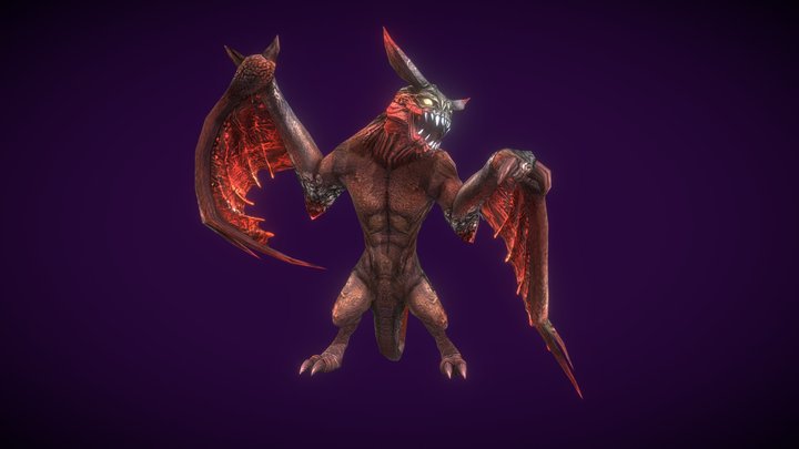 Gargoyle > Fantasy 3D Model