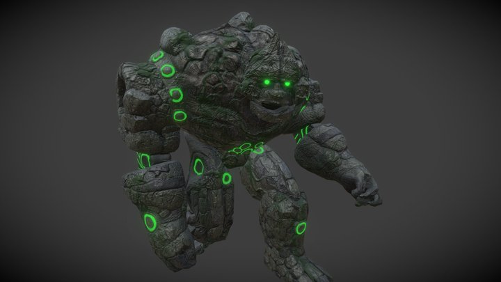 PixGrinder's Golem 3D Model