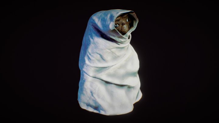 E.T. The Extraterrestrial 3D Model