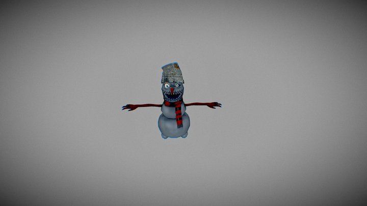 snowman 3D Model