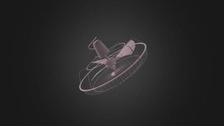 电风扇 3D Model
