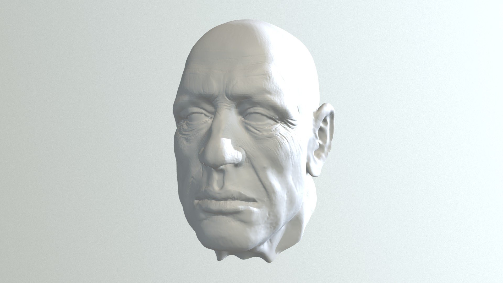 Old Man Head - 3D model by thayancarvalho [558174f] - Sketchfab