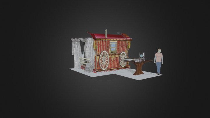 Godfrey Haunted Hotel 3D Model