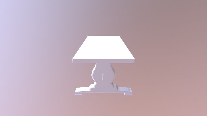 Segunda Mesa 3D Model