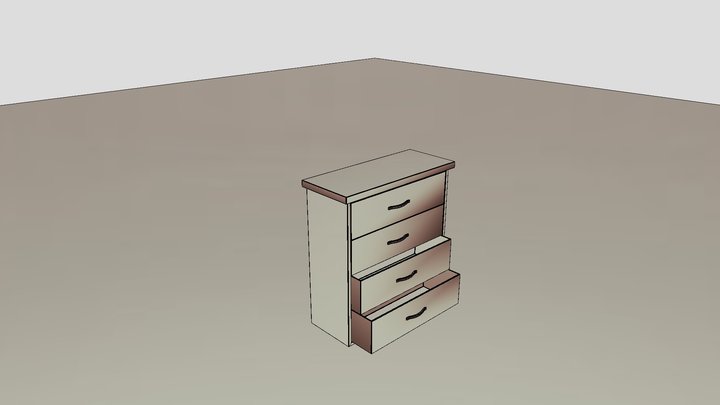 Drawer 3D Model