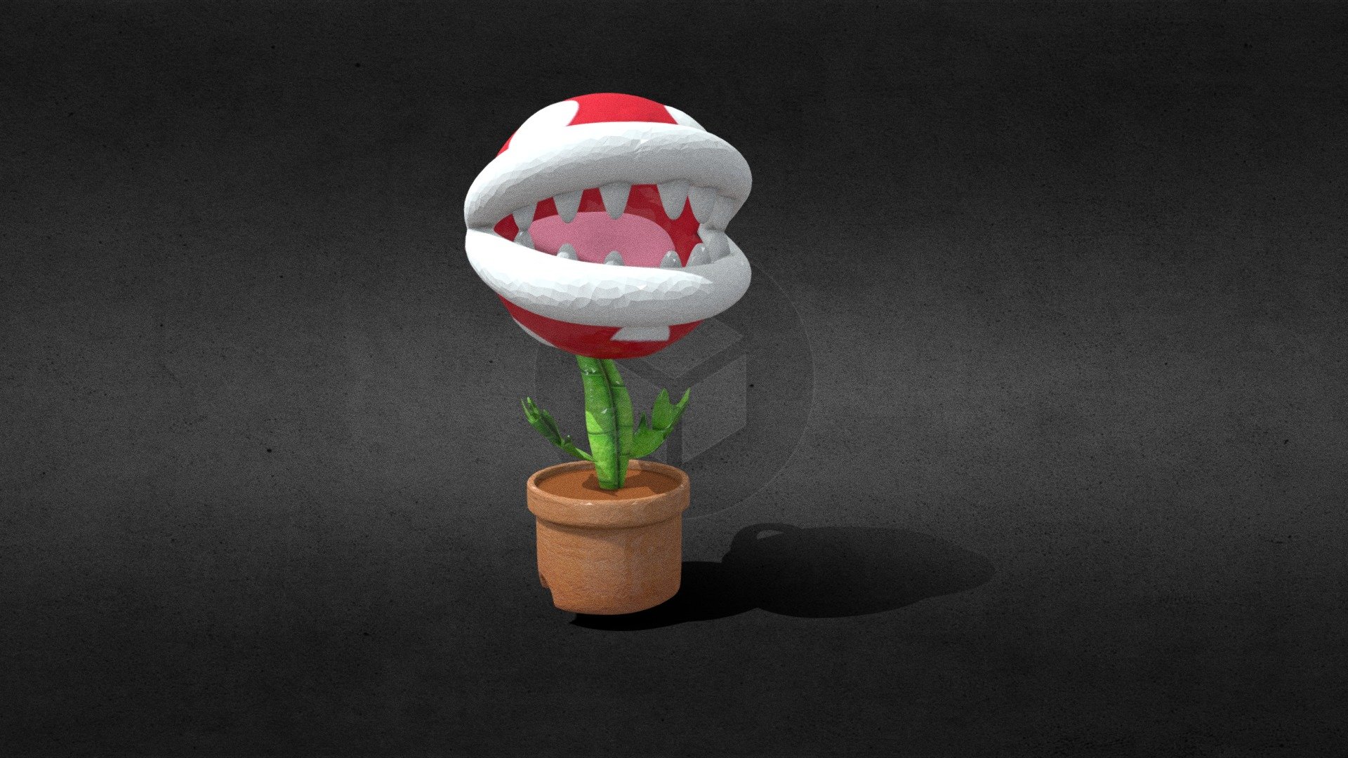 planta carnívora comiendo