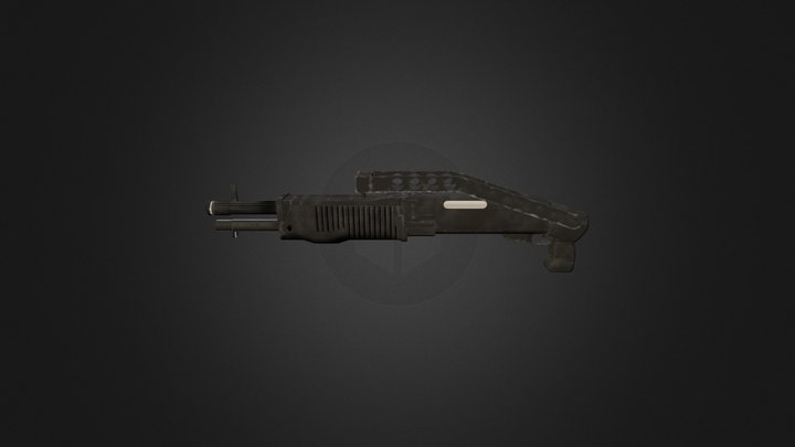Spas 12 Dirty 3D Model