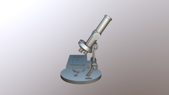Microscope 3D Model