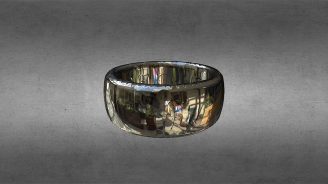 Bond 2015 007 Spectre Ring 3D Model