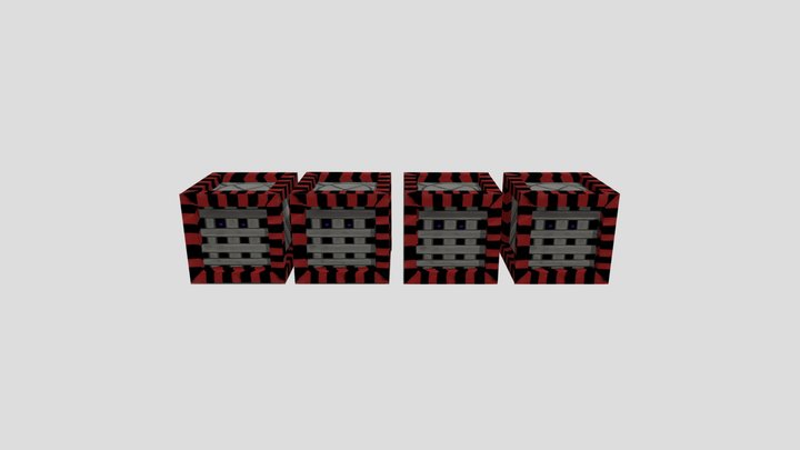 Crate 3D Model
