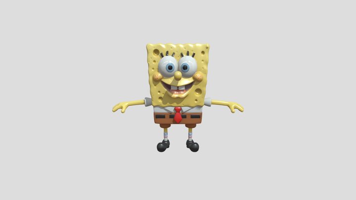 SpongeBob Squarepants 3D Model