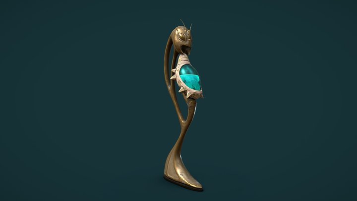 Metamorphosis flask (test) 3D Model