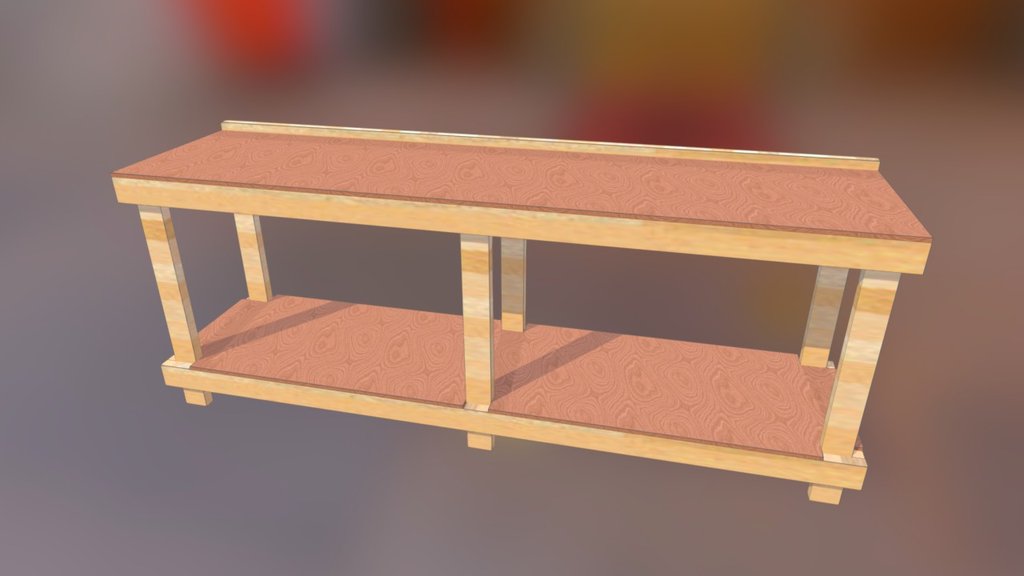 Basic Workbench - 3D model by Tony (@tonyblaha) [558852f] - Sketchfab