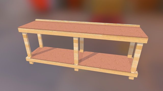 Basic Workbench 3D Model