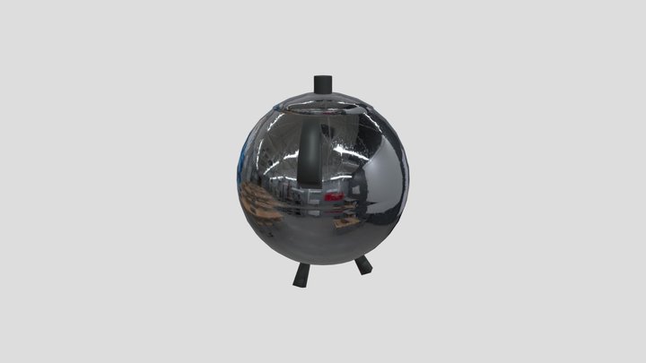 Shiny Teapot 3D Model