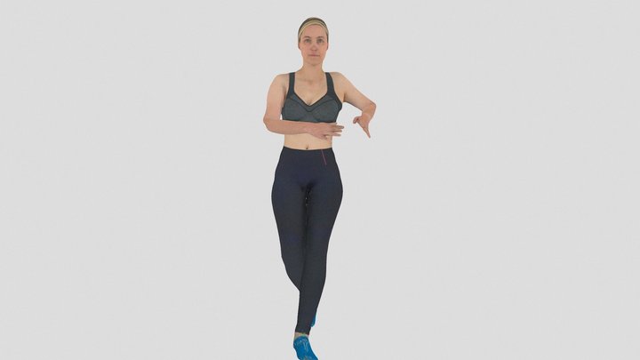 Salsa Dancing 3D Model