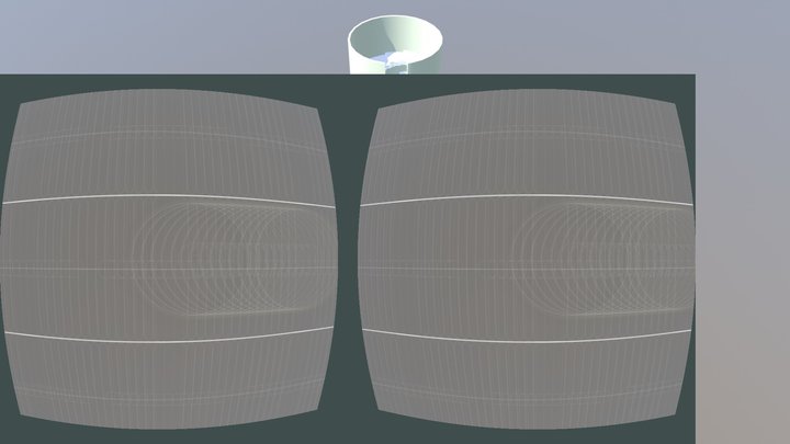 Spiral Dorm Room 3D Model