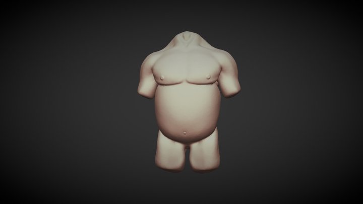 22_torso_male 3D Model