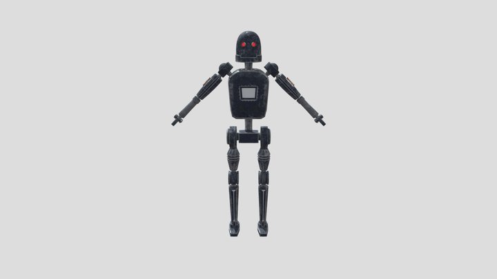 Robot man 3D Model