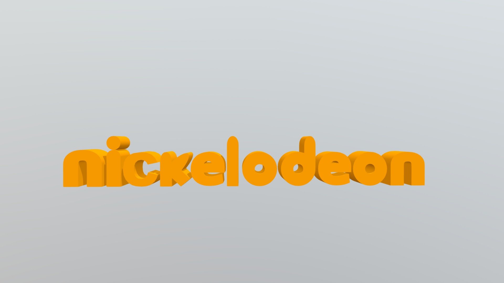 Nickelodeon 3d Model By Bobert 19a Guzman88 [558bc29] Sketchfab