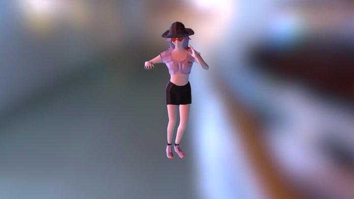 Rumba Dancing 3D Model