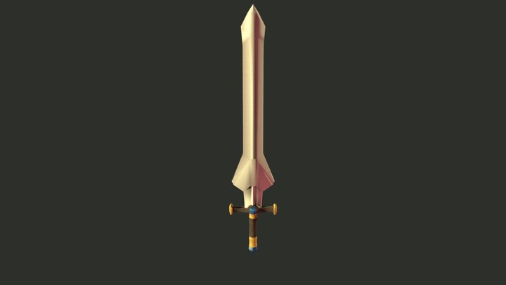 Adventurer Sword 3D Model