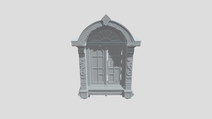 Ornate Window – Free 3D Model STL