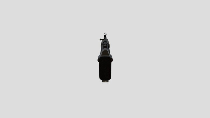 Asset 3D MP5 - Dynamic Obj - Dixi Asset 3D Model