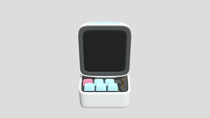 Pastel Retro Computer Terminal