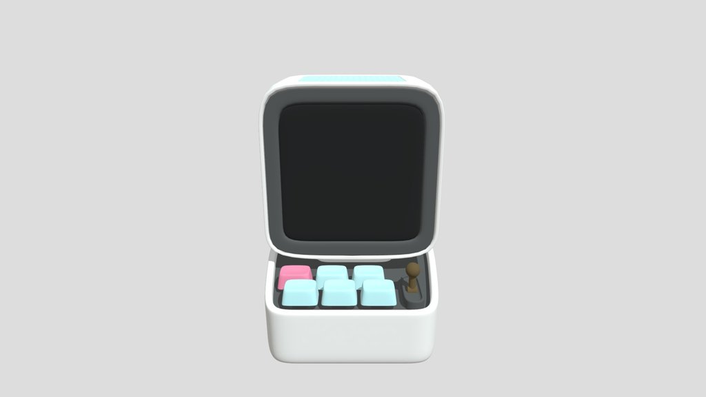 Pastel Retro Computer Terminal