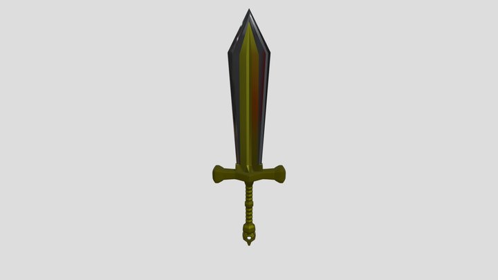 Paladin Sword 3D Model