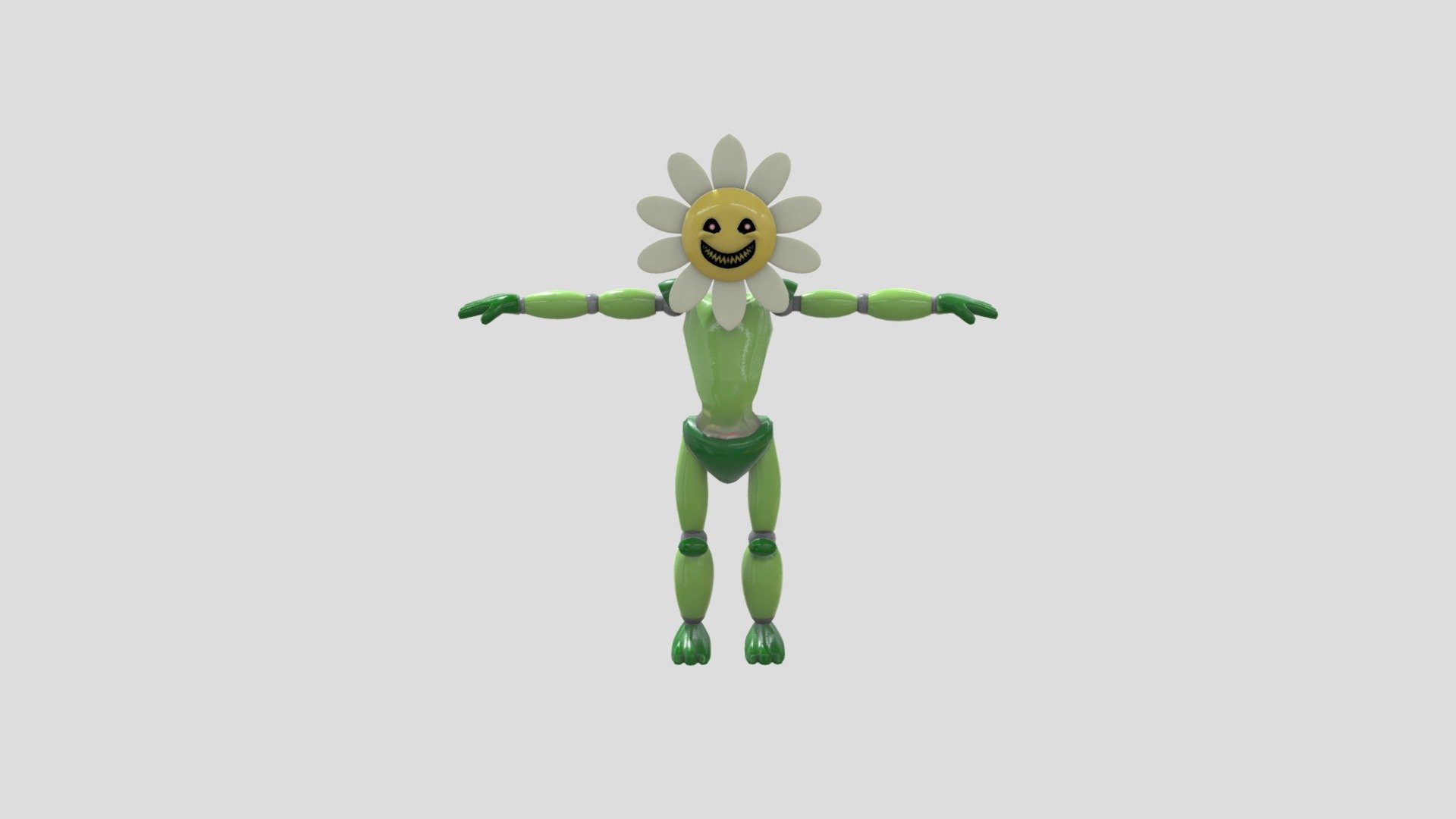 P02FFNAF Character, Flower, Textures 3D model by KerryM [558e3bc