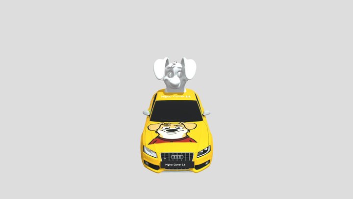 Honey Bunny jholmaal Zordar Car By Roshan_Gupta 3D Model