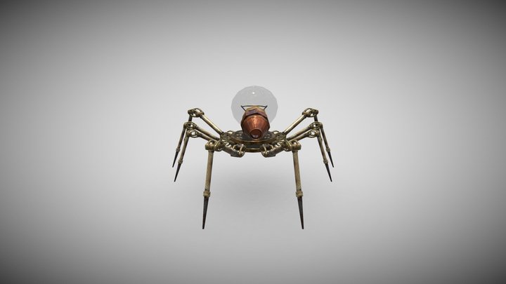 mechanical spider 3D Model