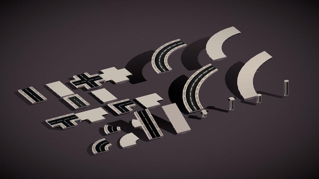 Roads&Bridges - Tileset pack